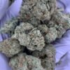 Hawaiian Shaved Ice THCa Flower buds with a tropical and fruity flavor profile